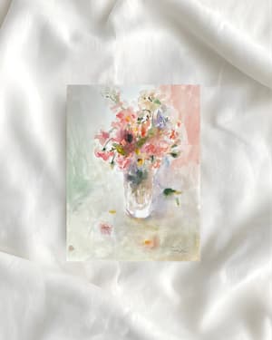 Held Softly - Original Painting - Thumbnail 2